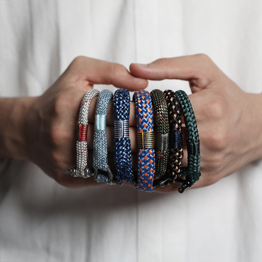 Multifunctional Sports Outdoor Umbrella Rope Woven Bracelet Camping Adventure Seven Core Survival Paracord Bracelets Handmade
